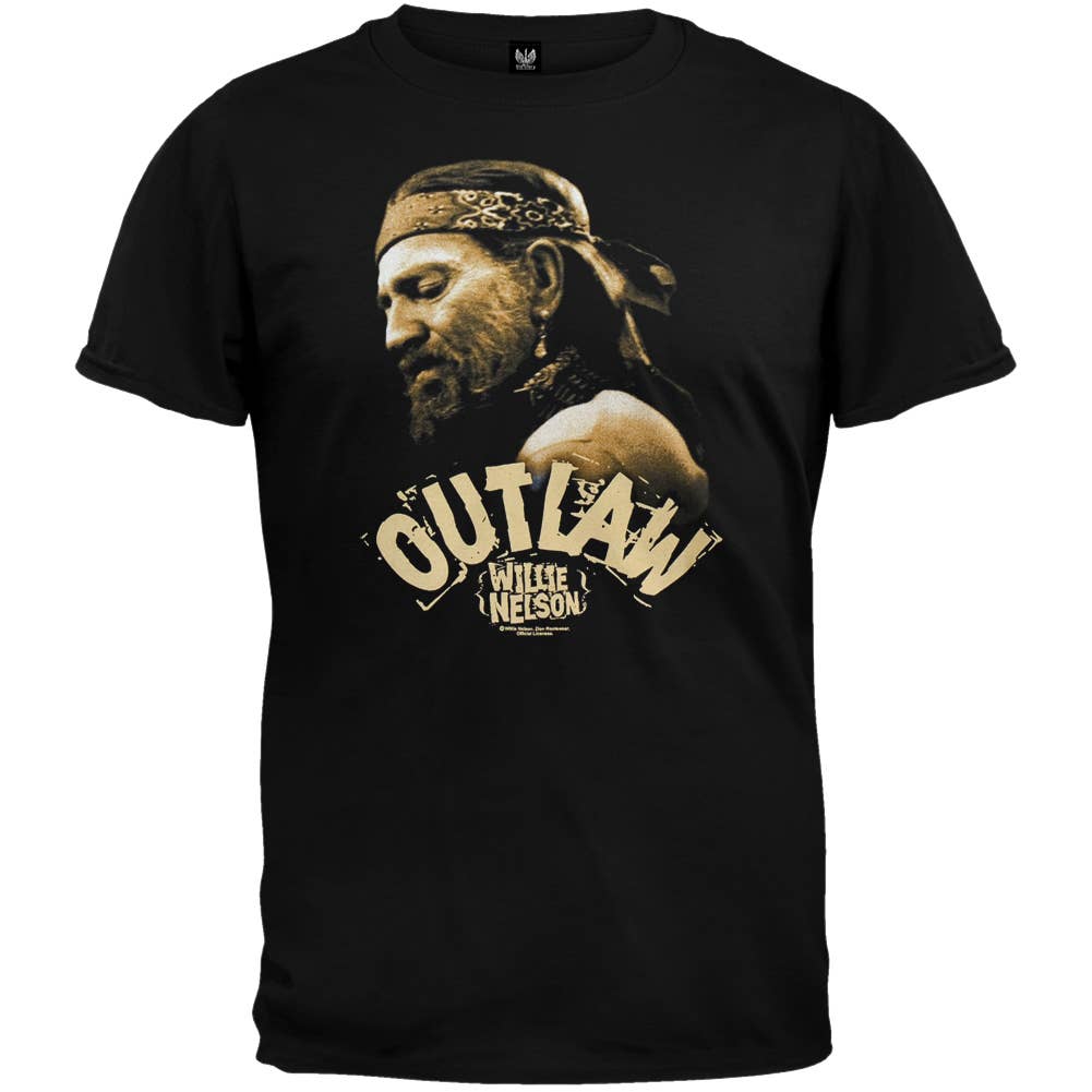 Willie Nelson - Outlaw T Shirt