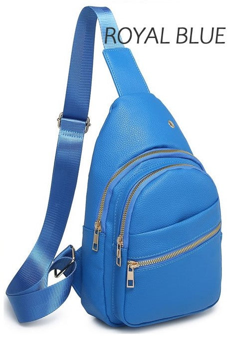 Royal Blue Sling Crossbody 7/28/23 6742