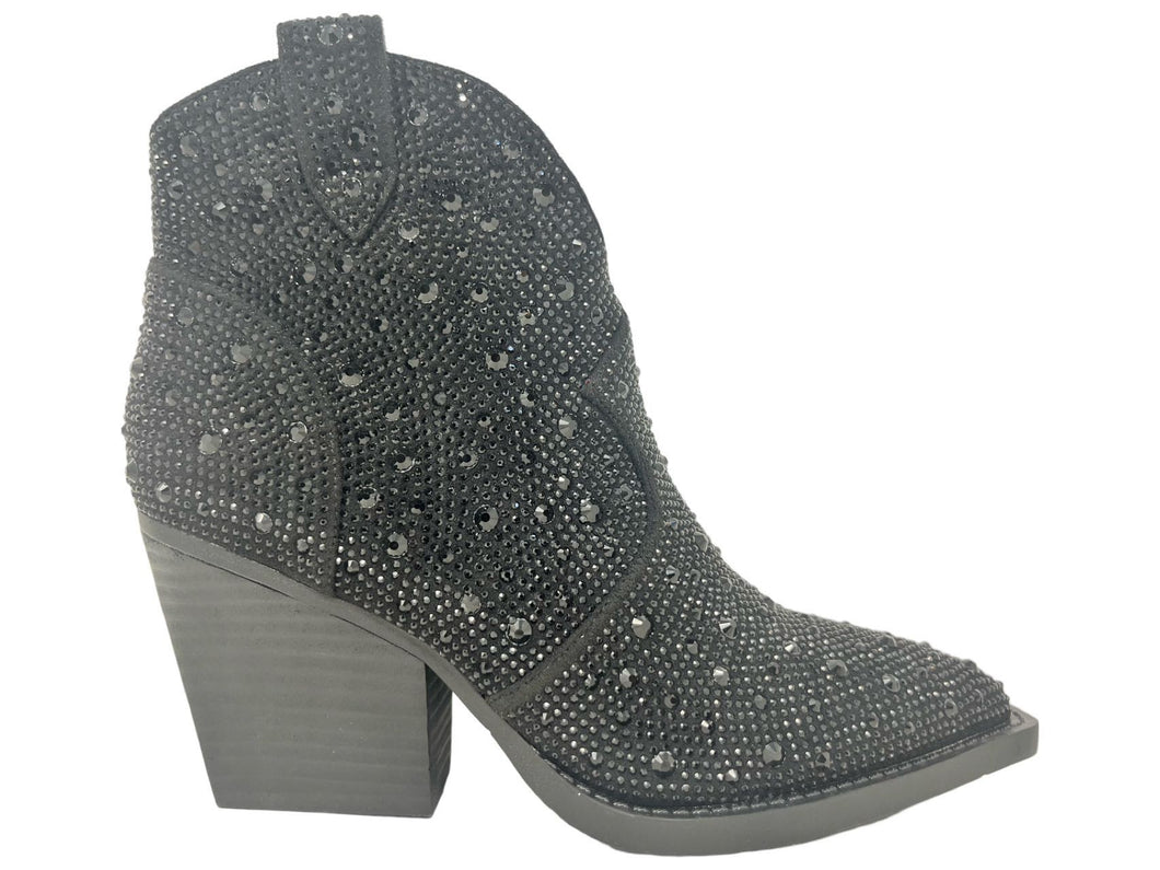 Black Bling Bootie 9/12/23 6993
