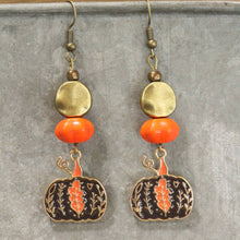 Meet Me In The Pumpkin Patch Drop Earrings