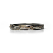 Camouflage Stainless Steel Blank Ring: 5 / 6mm