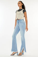 Light High Rise Distress Bootcut Kancan Jeans