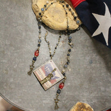 Primitive Peddler Land That I Love Layered Lariet Necklace