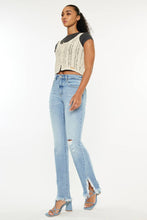 Light High Rise Distress Bootcut Kancan Jeans