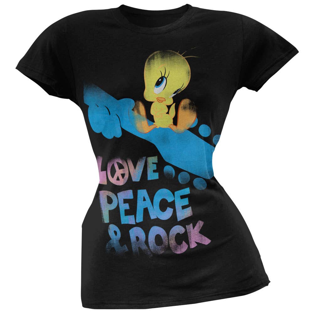 Looney Tunes - Tweety Love Peace T Shirt