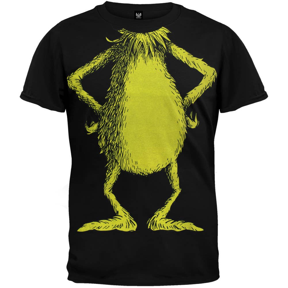 Dr. Seuss - No Head Grinch Costume T Shirt