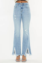Light High Rise Distress Bootcut Kancan Jeans
