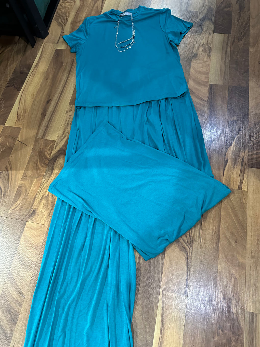 Fanfare Short Sleeve Tee & Palazzo Pants Set 8/18/23 6907