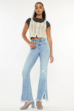 Light High Rise Distress Bootcut Kancan Jeans