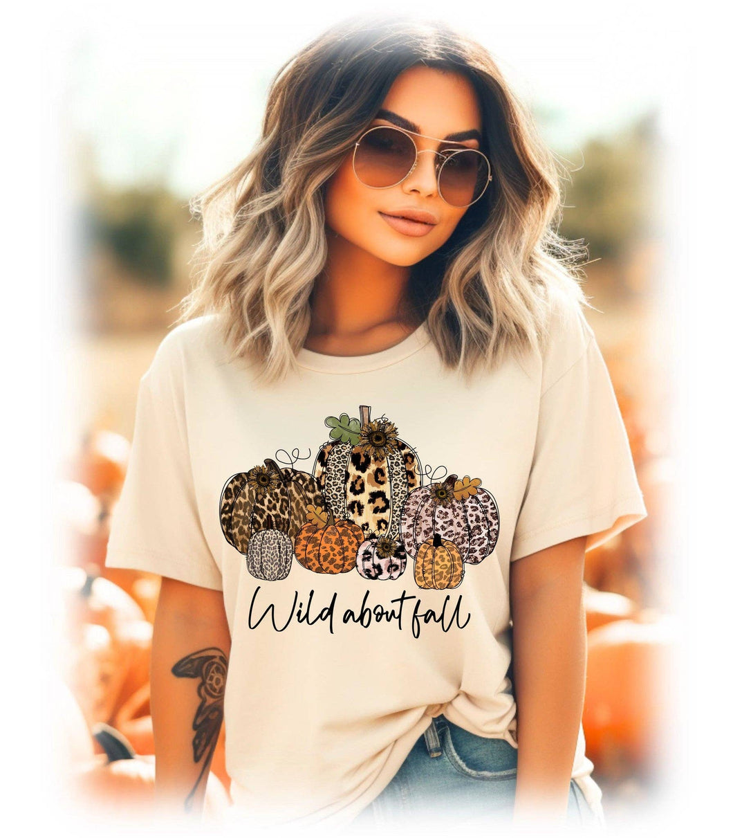 Natural Wild About Fall Tee