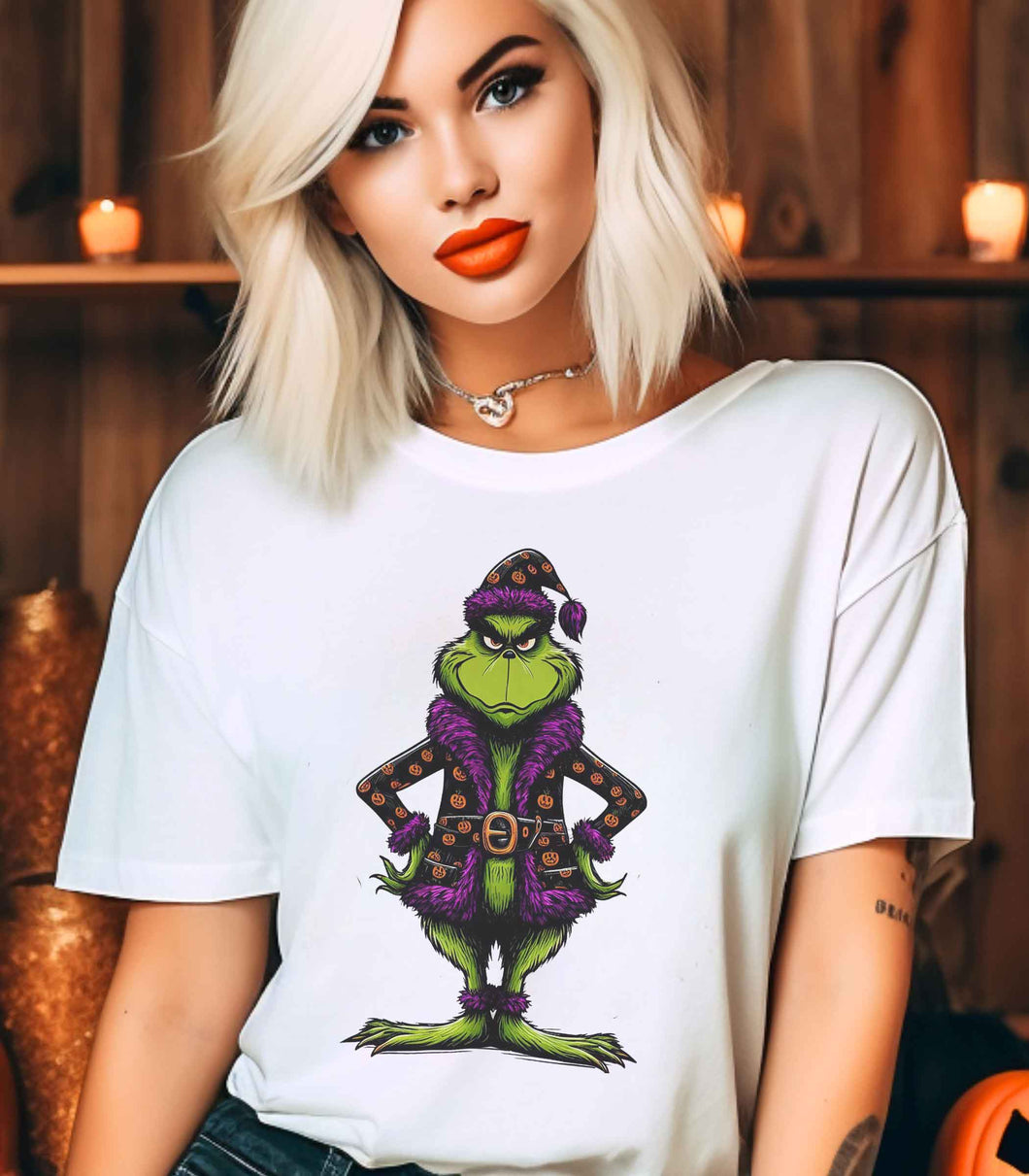 Sand Grinch PJ's Tee