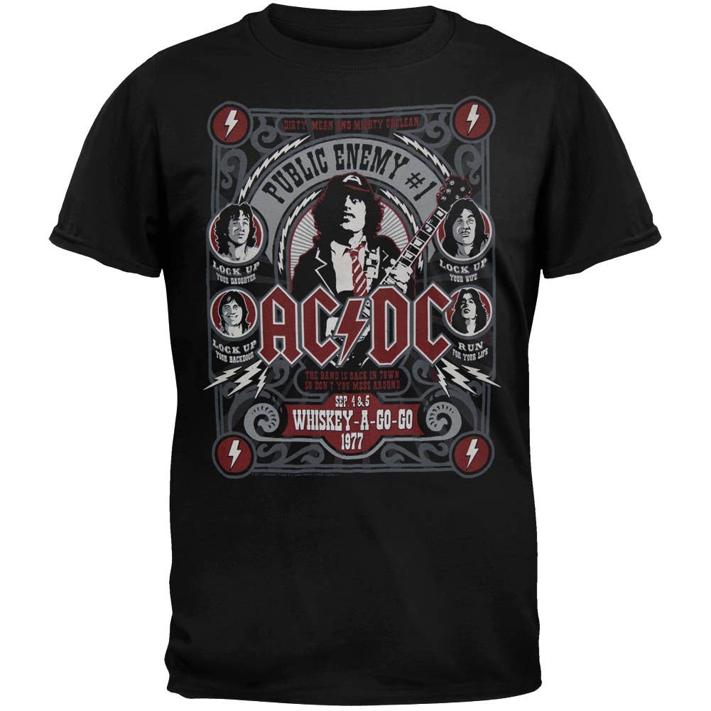 AC/DC - Public Enemy T-Shirt