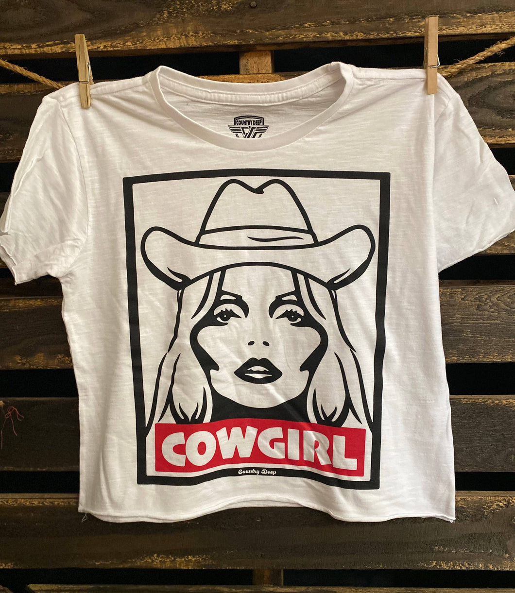Cowgirl regular Cropped T shirt
