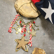 Primitive Peddler Fireworks Explosion Charm'd Necklace