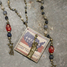 Primitive Peddler Land That I Love Layered Lariet Necklace