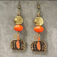 Meet Me In The Pumpkin Patch Drop Earrings