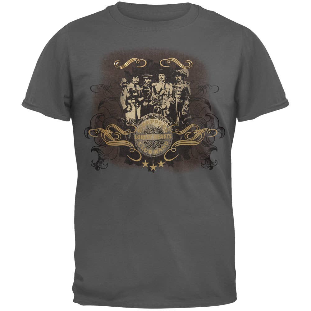 The Beatles - Sgt. Pepper's Gold Foil Soft T Shirt