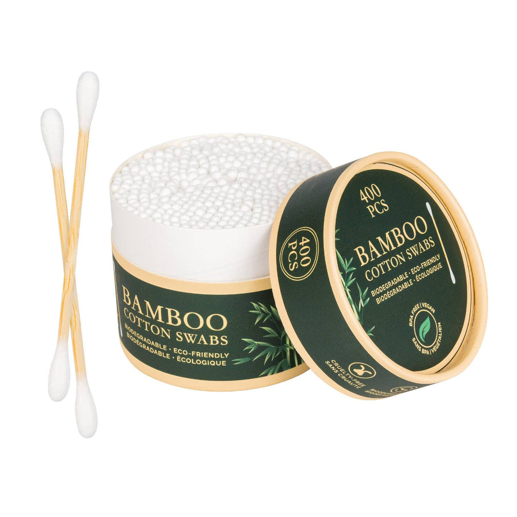 Lindo Bamboo Cotton Swabs - 400pcs/pk