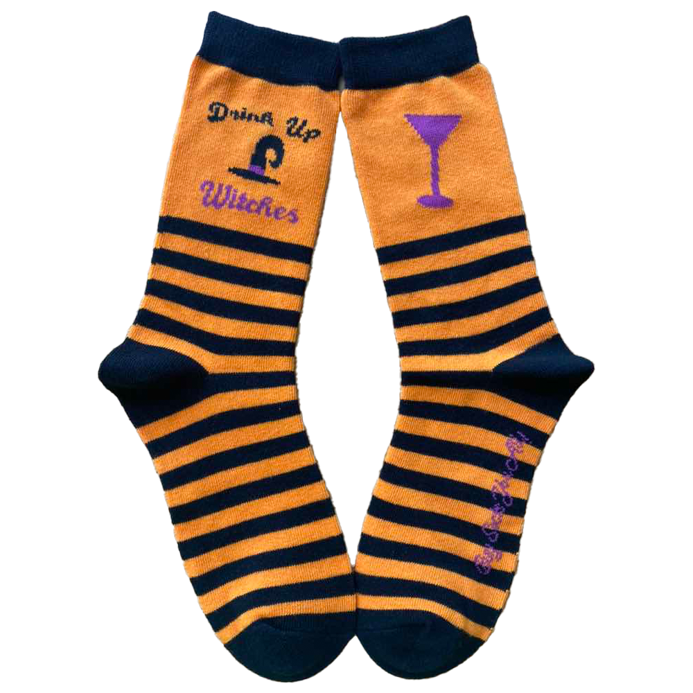 Drink Up Witches Women's Sock