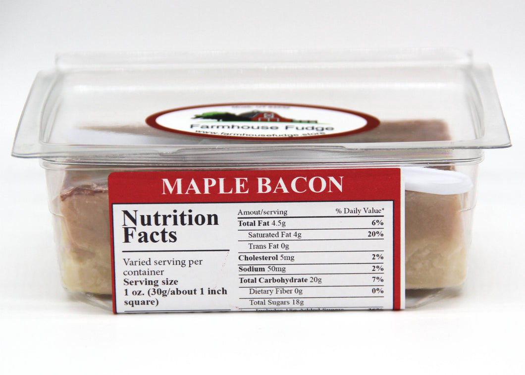 Maple Bacon Fudge 8oz.