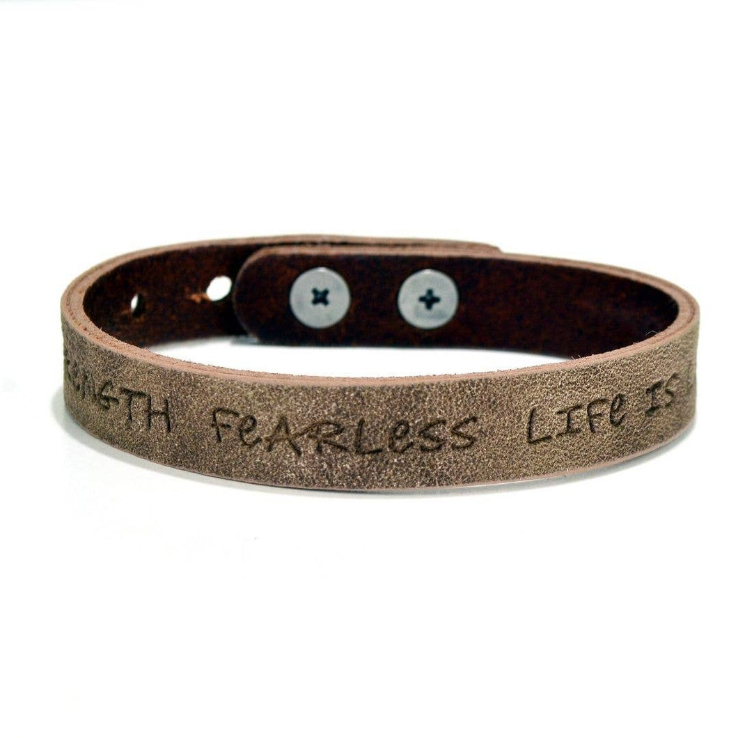 Good Works The Word Unisex Inspirational Bracelet