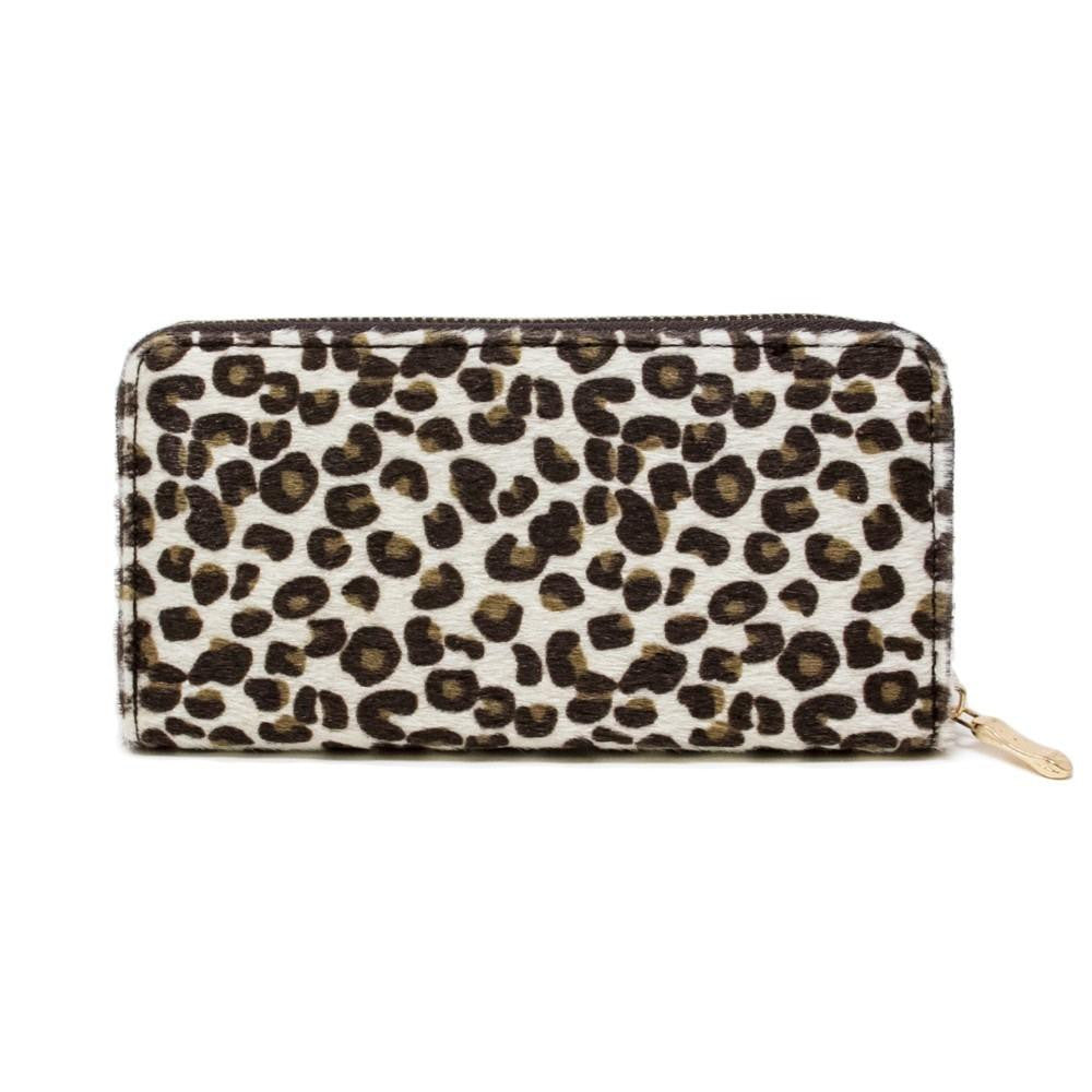 Ivory Cheetah Print Judson Wallet Clutch 7/25/22 3635