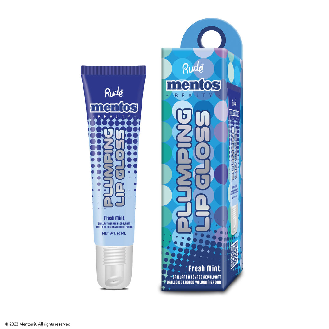 Fresh Mint Mentos Plumping Lip Gloss