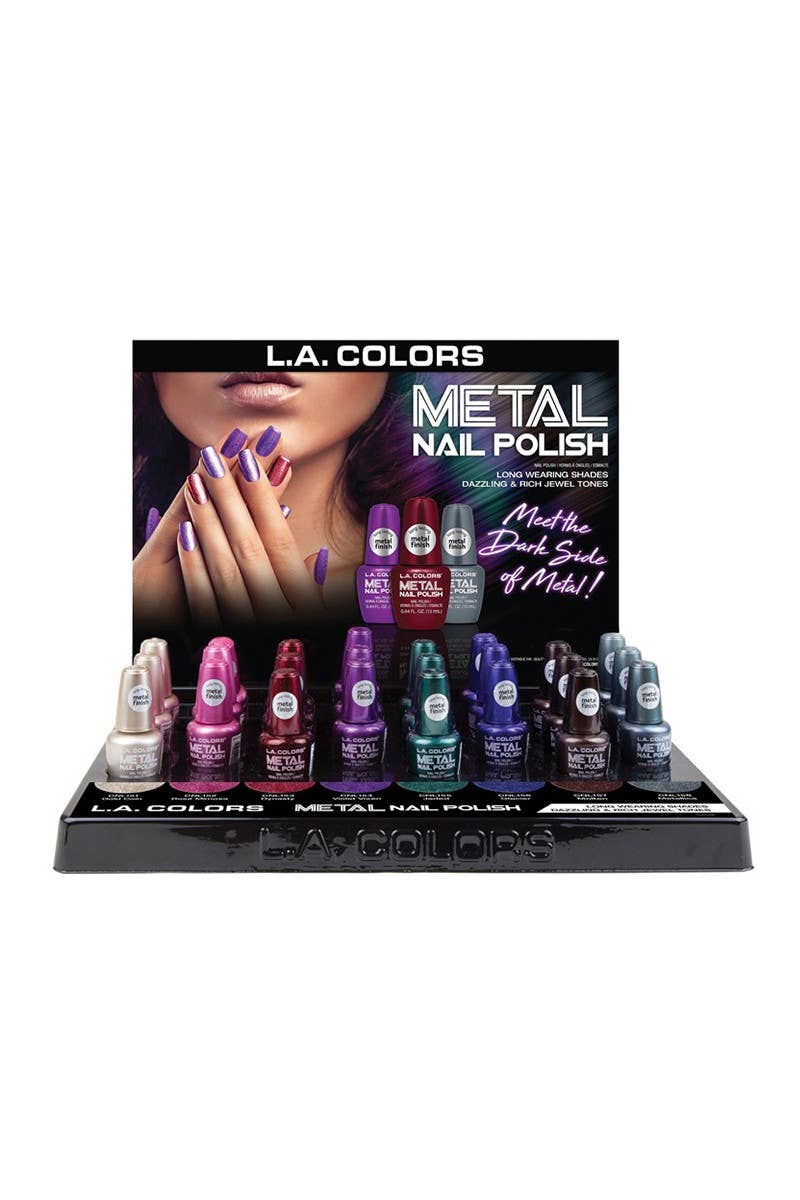 LA Colors Dark Metal Nail Polish