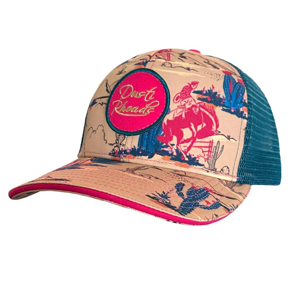 Sarsaparilla Western Cactus Desert Bronc Ladies Cap