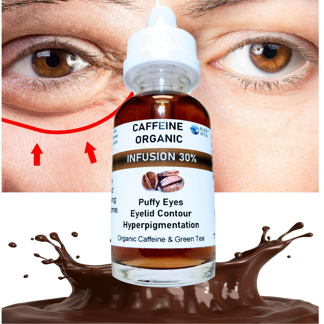 Puffy Eyes Caffeine 30% Infusion The Highest Concentration