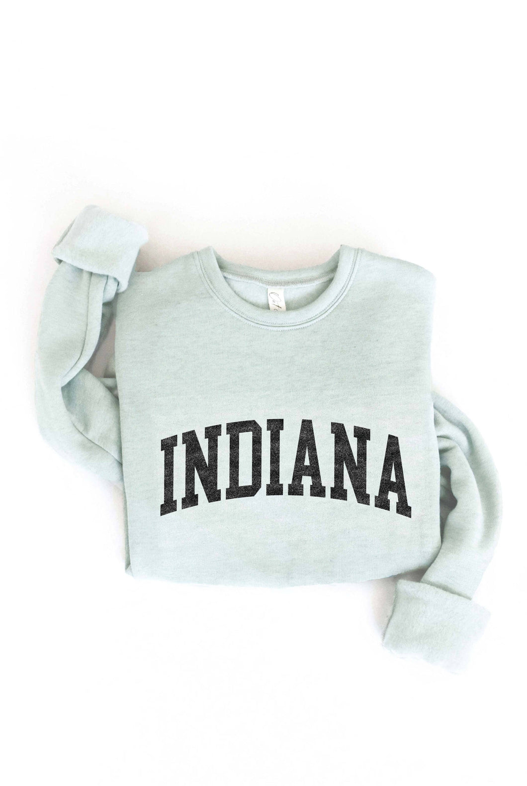 Dusty Sage INDIANA Graphic Sweatshirt