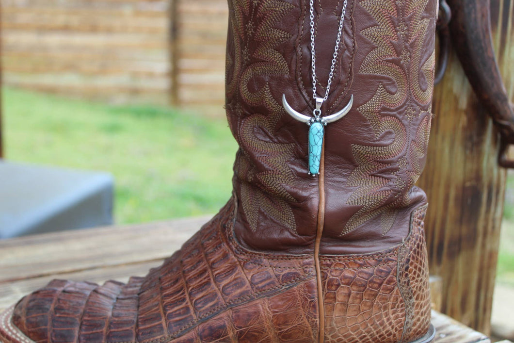 Western Bull Necklace