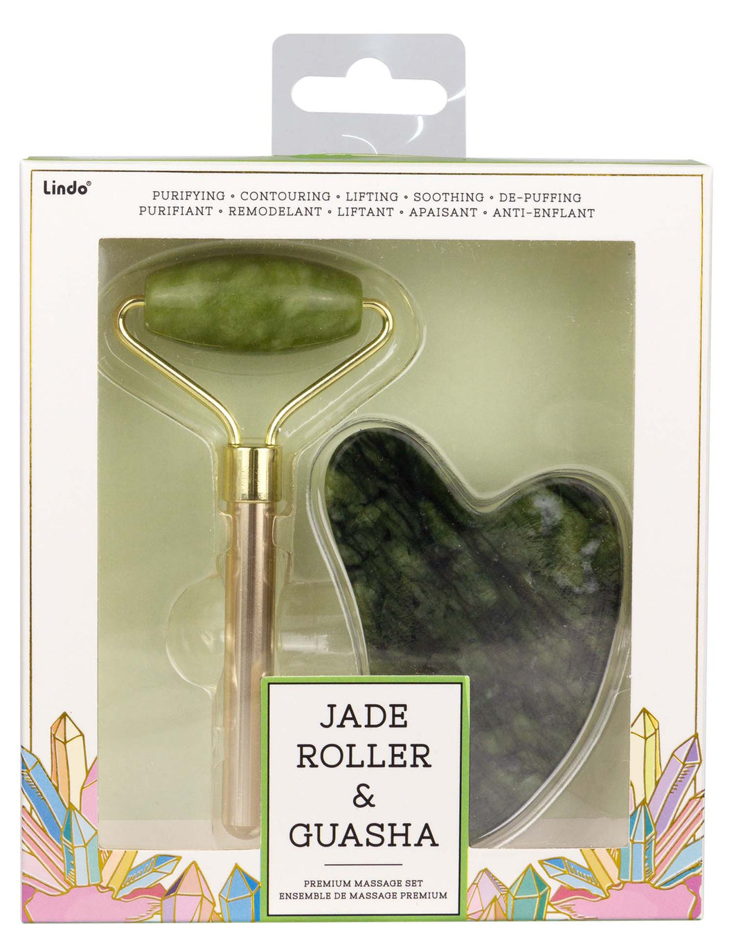 Lindo Jade Guasha & Mini Roller
