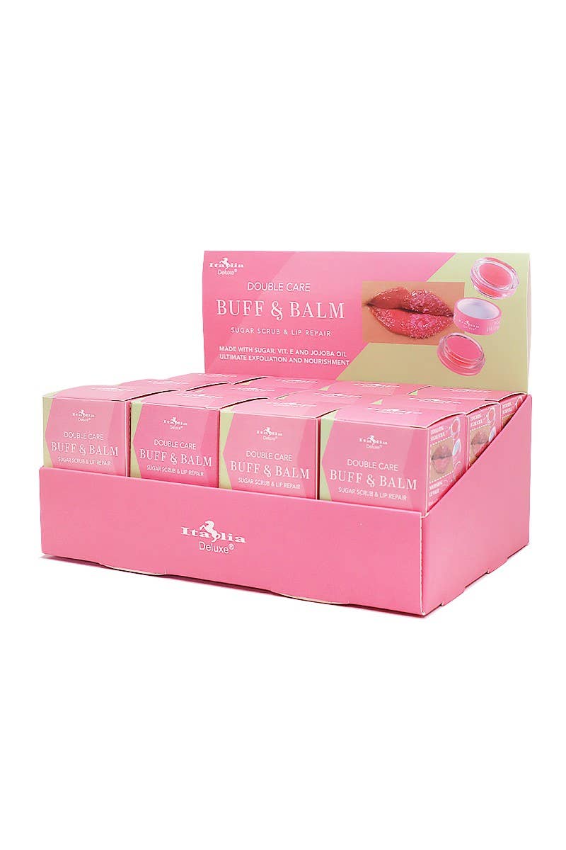 Italia Deluxe Buff and Balm Sugar Scrub 9412B -