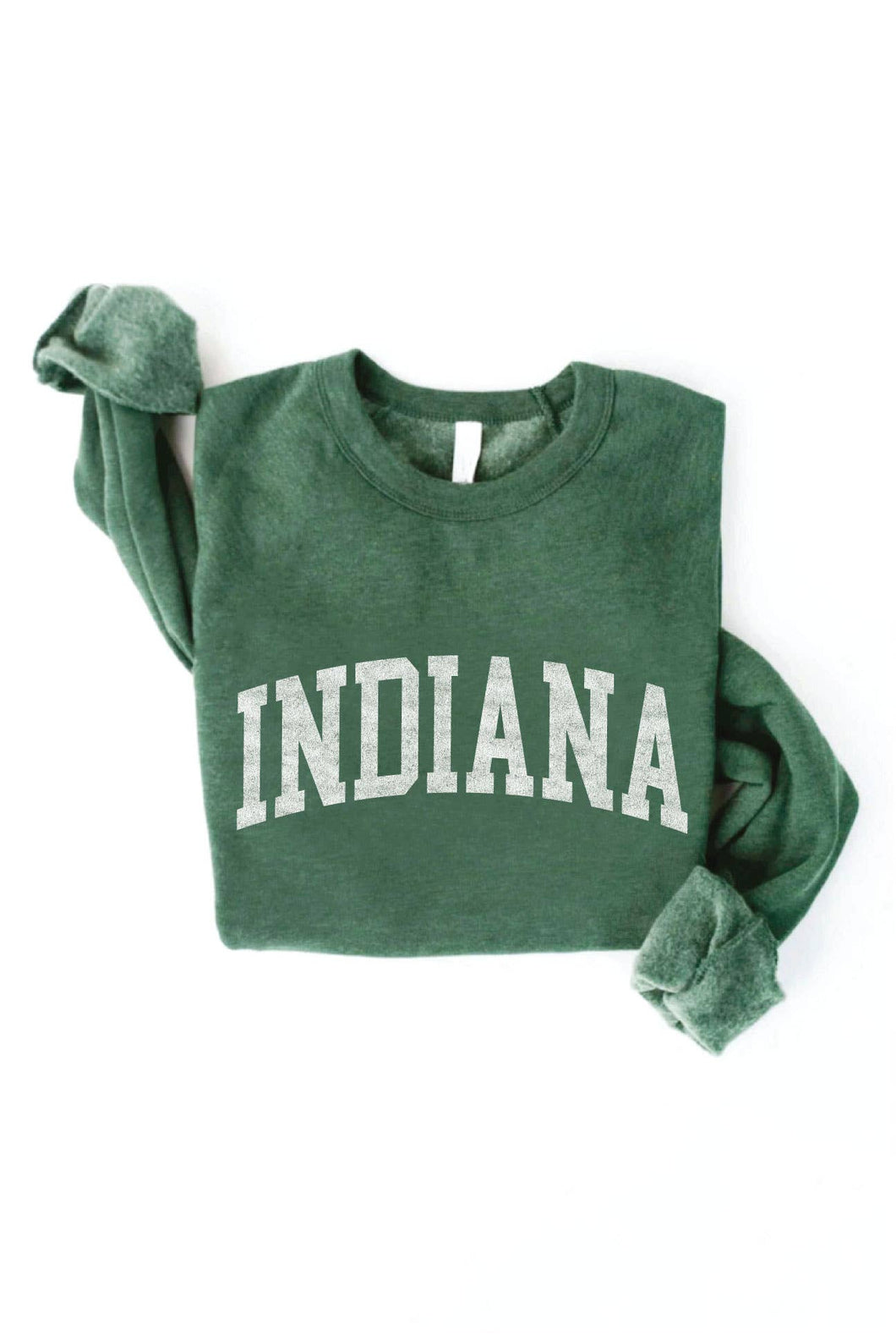 Heather Forest INDIANA Graphic Sweatshirt