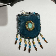 Stone Velvet Small Amulet Bag/Necklaces