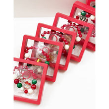 Christmas Theme Bracelet with Matching Ring: MIX COLOR / ONE(12)