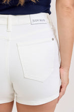 White High Waist Slim Judy Blue Shorts