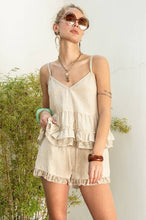 Oatmeal Lace Shorts