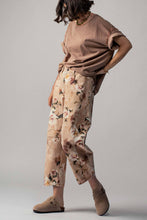 Multi Vintage Rose Print Wide Leg Urban Daizy Jeans