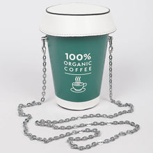 Black Coffee Cup Fun Clutch