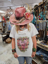 Strengthen My Heart Tattered Rare Bird Shirt