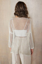 Beige Crochet Venti Cover Up