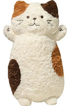 27.6-Inch Long Cat Plush Body Pillow & Bolster Cushion