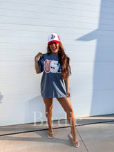 Denim USA Lace Graphic Tee