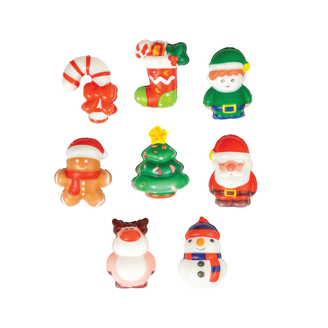 MINI CHRISTMAS SQUISHIES     24/DSP