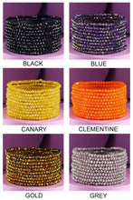 Red 10 Piece Beaded Stackable Boho Bracelet