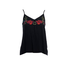 Navy Embroidered Cami