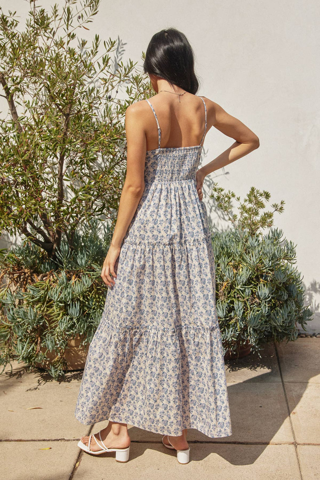 south of france maxi dress Beach Wedding Guest Cupshe Colorblock Dress-White, S Knit Straight neckline Sleeveless Side ruching Maxi Material Parisian Bloom South France Bustier