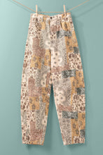 Multi Boho Patchwork Wide Leg Urban Daizy Pants